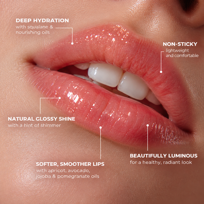 Lightweight Lip Oil | Natural Glossy Look